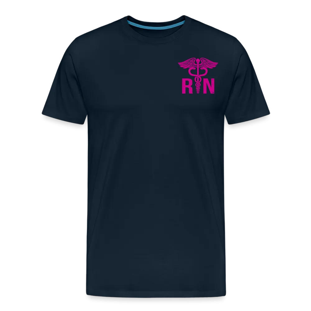 Emergency Room Nurse Flag Men's Premium T-Shirt (CK1836) Updated
