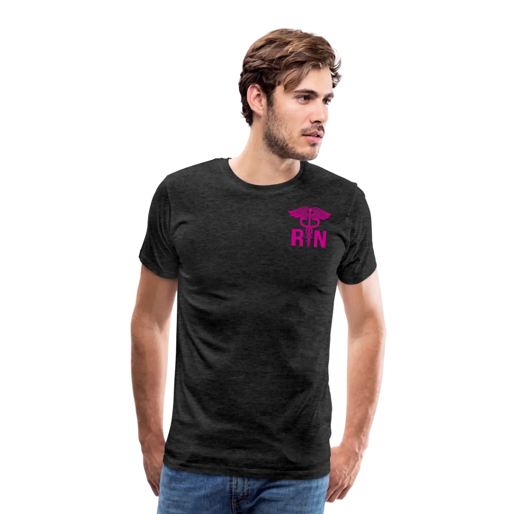Emergency Room Nurse Flag Men's Premium T-Shirt (CK1836) Updated