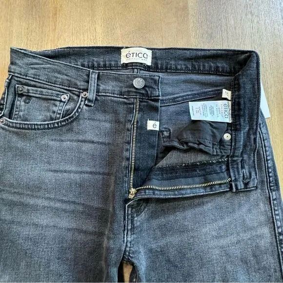 ETICA Jeans Size 27 Scarlet Midrise Slim Ankle in Liverpool
