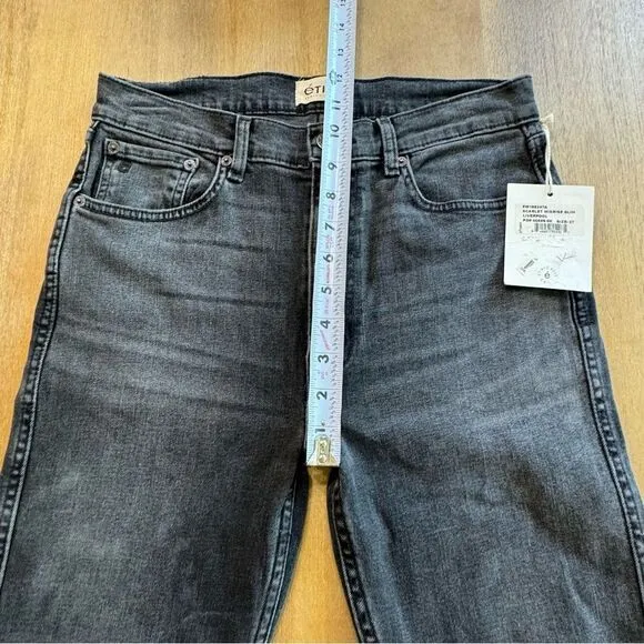 ETICA Jeans Size 27 Scarlet Midrise Slim Ankle in Liverpool