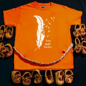 Every Child Matters Bird Feather For Orange Shirt Day Unisex T-Shirt/Hoodie/Sweatshirt 296