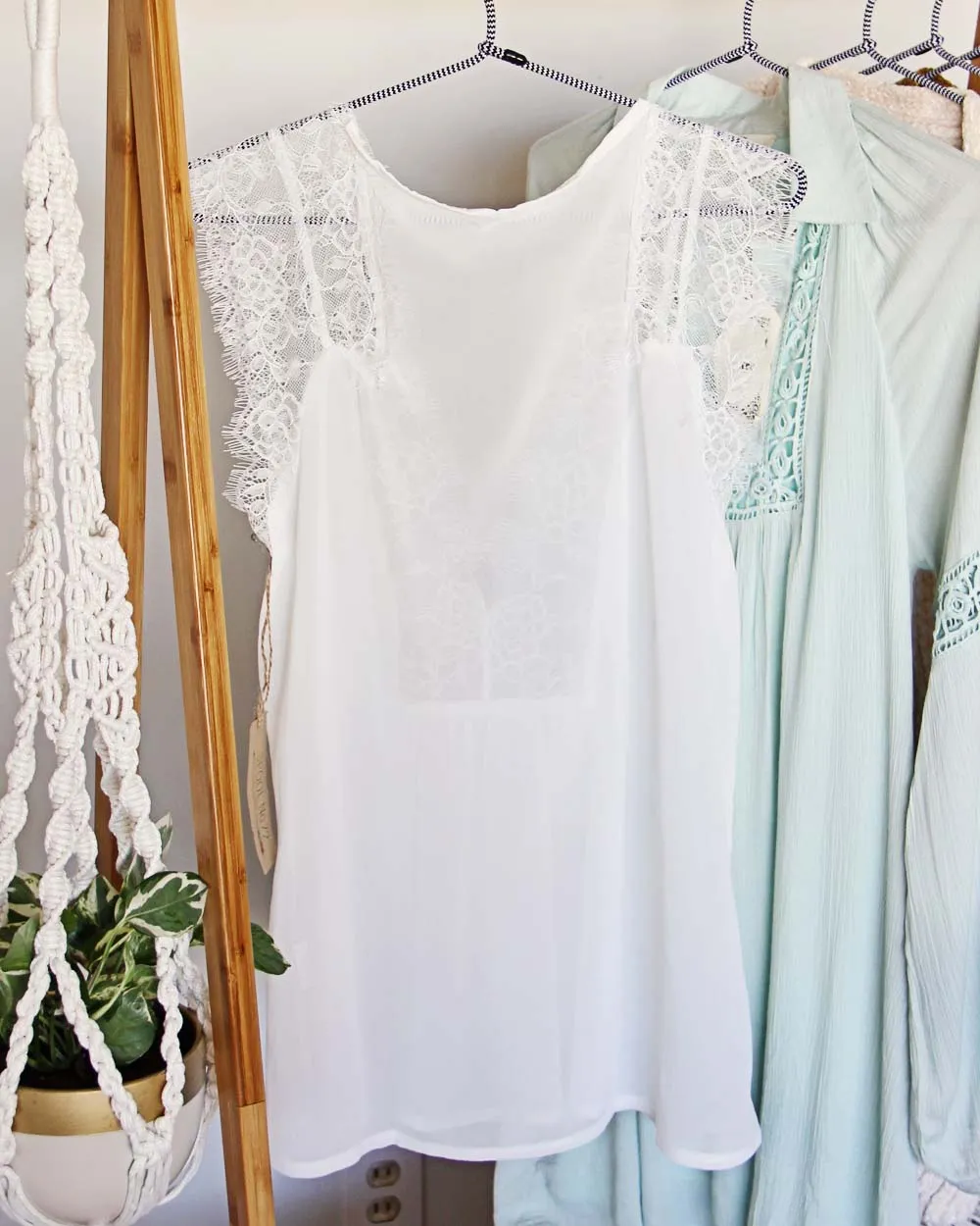 Eyelash Lace Cami