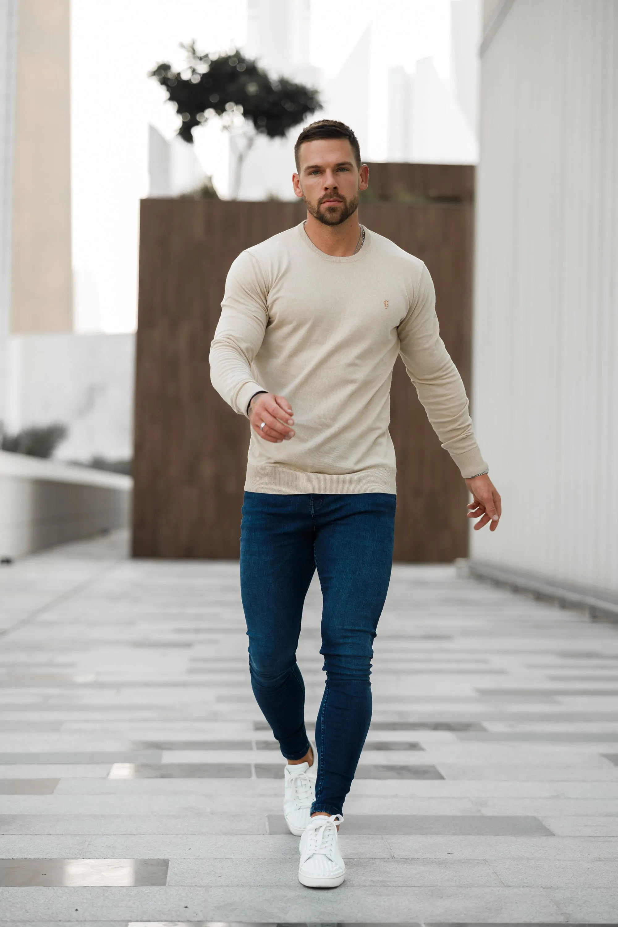 Father Sons Ultra Stretch Navy Slim Jeans - FSJEAN001