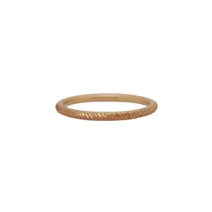 Feathered Wedding Band