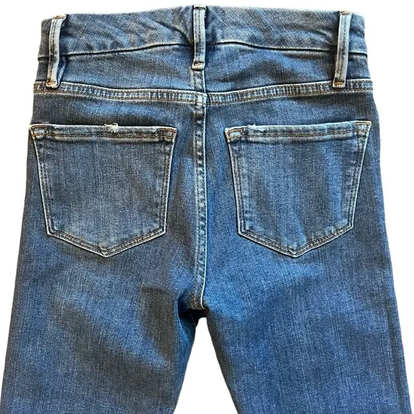 FRAME Le Crop Mini Boot jeans in EUC size 24