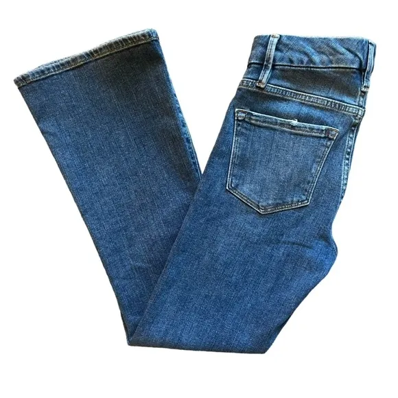 FRAME Le Crop Mini Boot jeans in EUC size 24