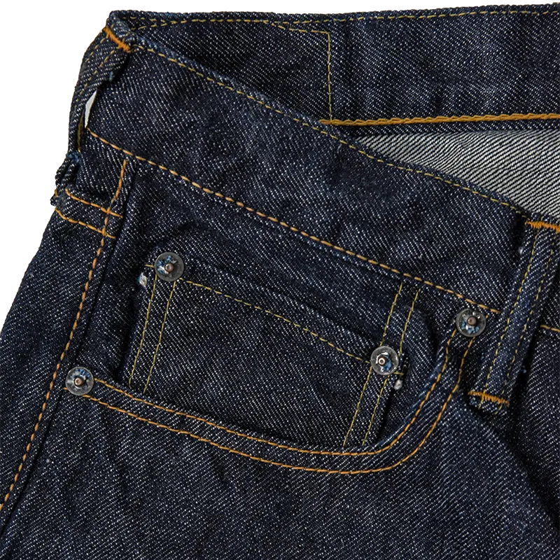 【Fullcount】1103W Clean Straight Jeans 13.7oz 辛巴威棉小直筒牛仔褲