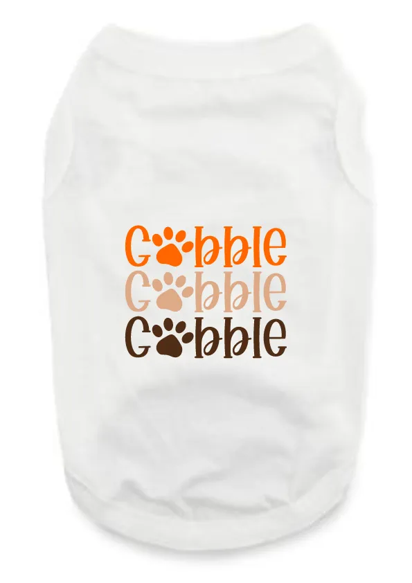 Funny Thanksgiving Tee Shirts- Gobble Gobble