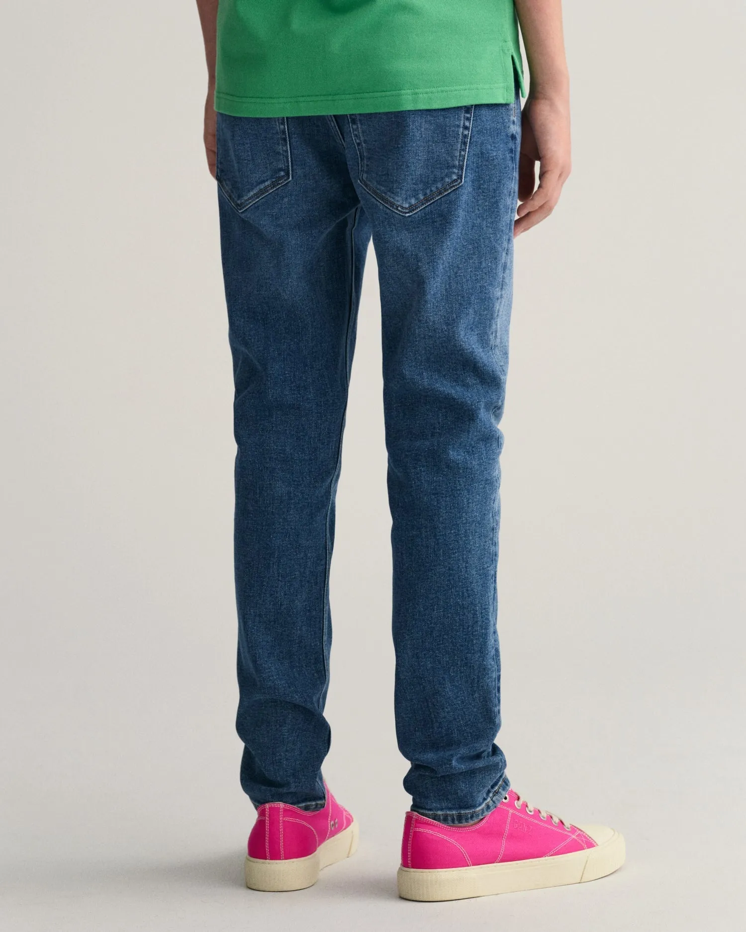 Gant Boys Slim Fit Light Fade Clean Look Jeans