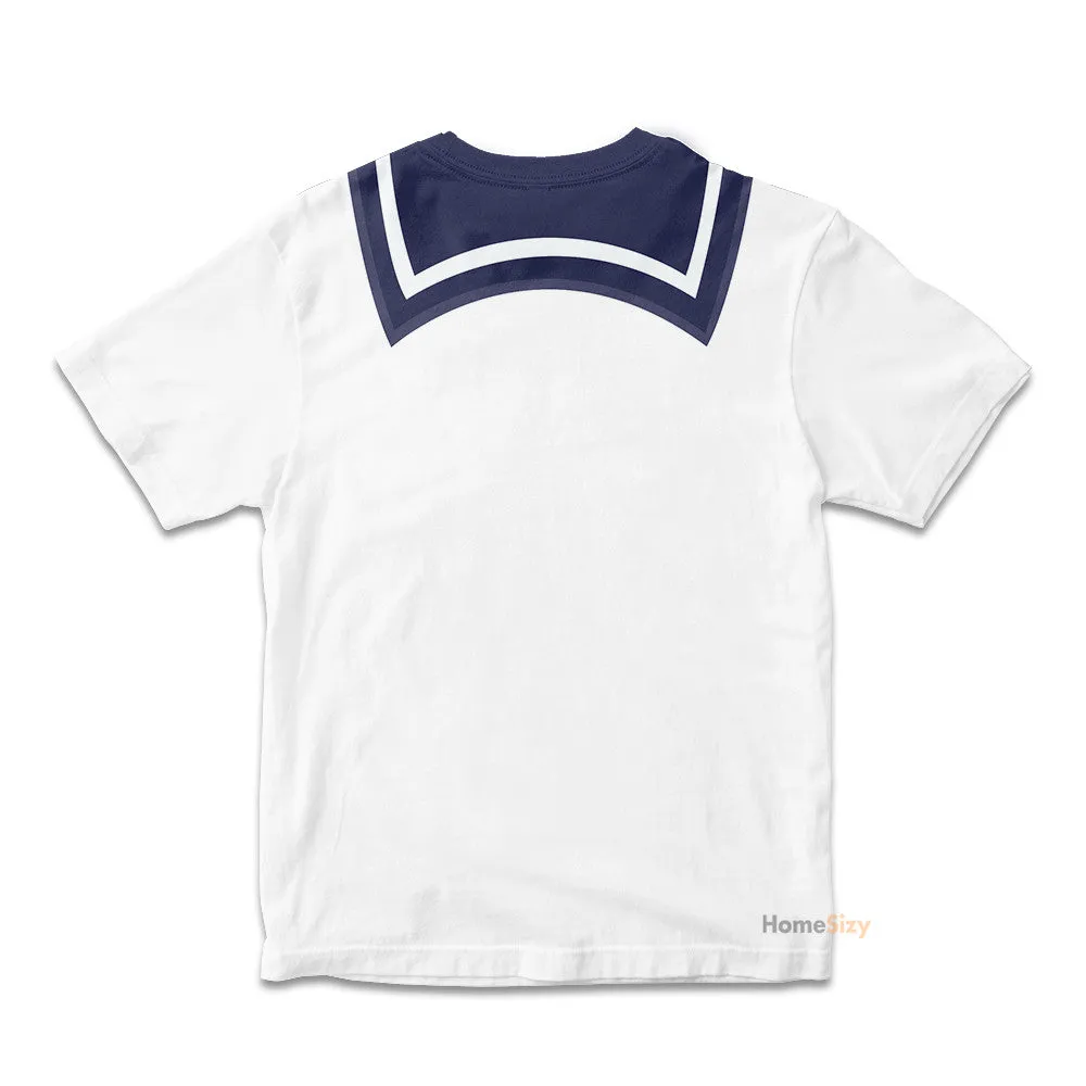Ghostbusters Stay Puft Marshmallow Man Custom Cosplay Costume Kid Tshirt QT205198Hf
