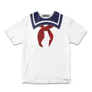 Ghostbusters Stay Puft Marshmallow Man Custom Cosplay Costume Kid Tshirt QT205198Hf