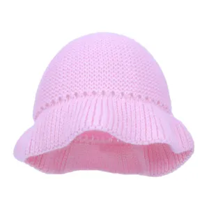 Girls Knitted Cloche Hat