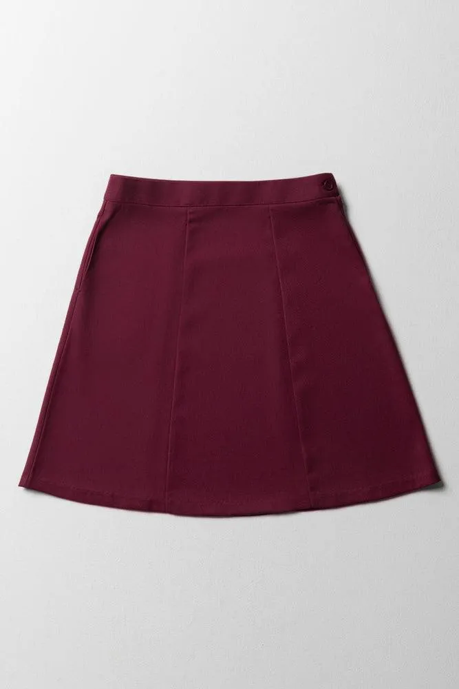 Girls Primary School Skirt Primary Maroon