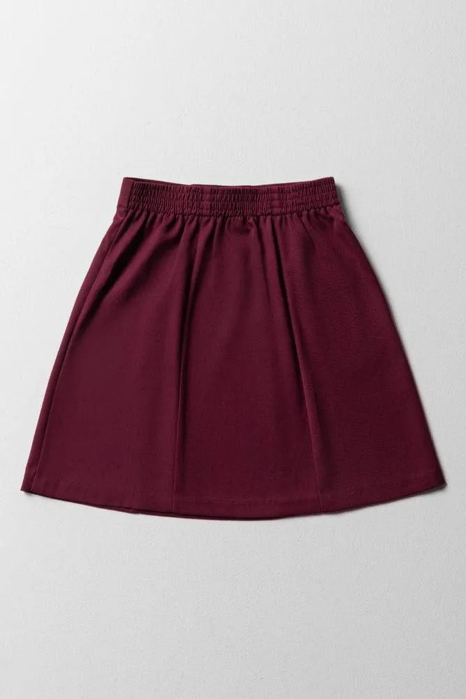 Girls Primary School Skirt Primary Maroon