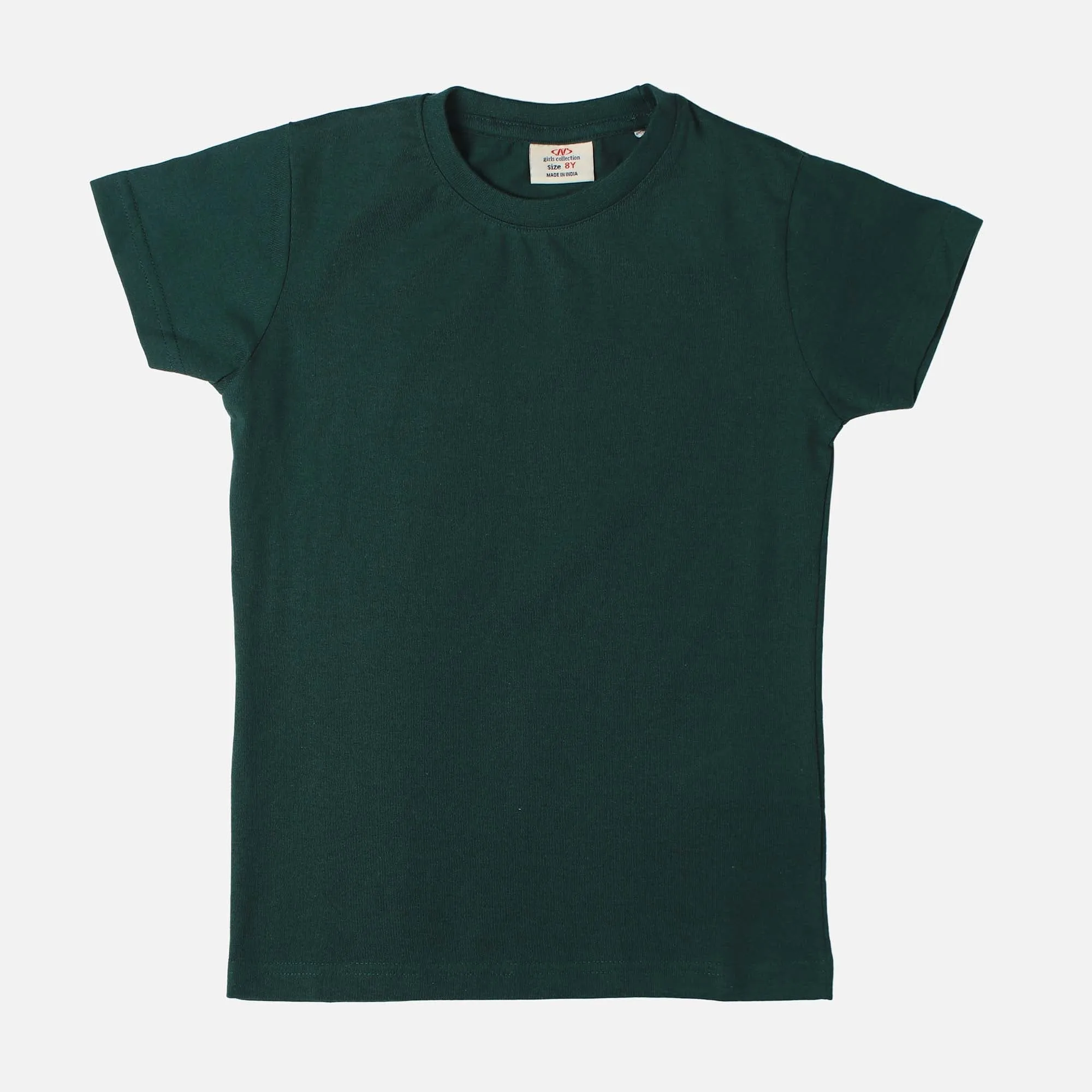 GIRLS ROUND NECK T-SHIRT REGULAR FIT