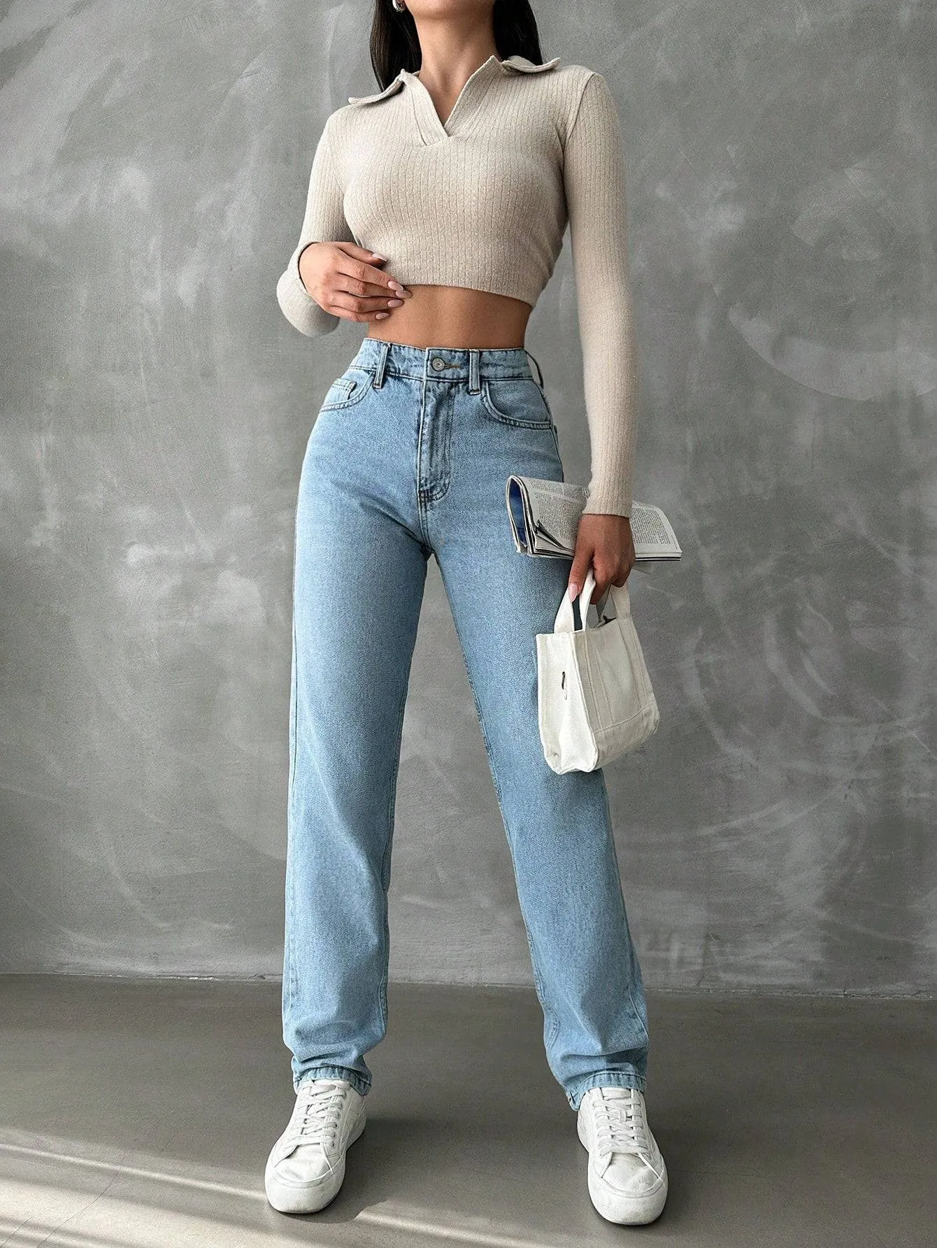 Go-To Blues Straight Fit Jeans
