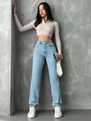 Go-To Blues Straight Fit Jeans
