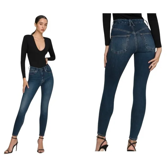 Good American Good Legs Skinny Jeans Size 2/26