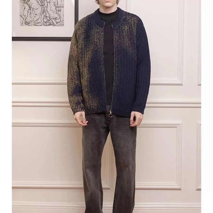 Gradient Knit Cardigan