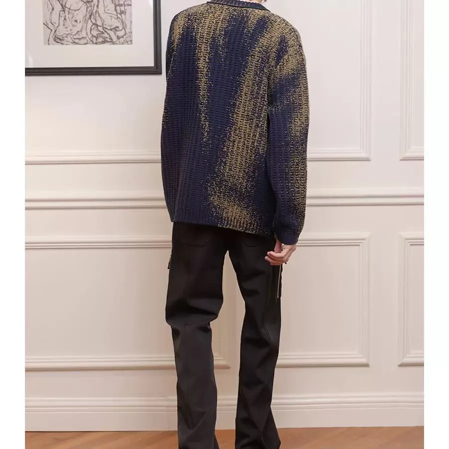 Gradient Knit Cardigan
