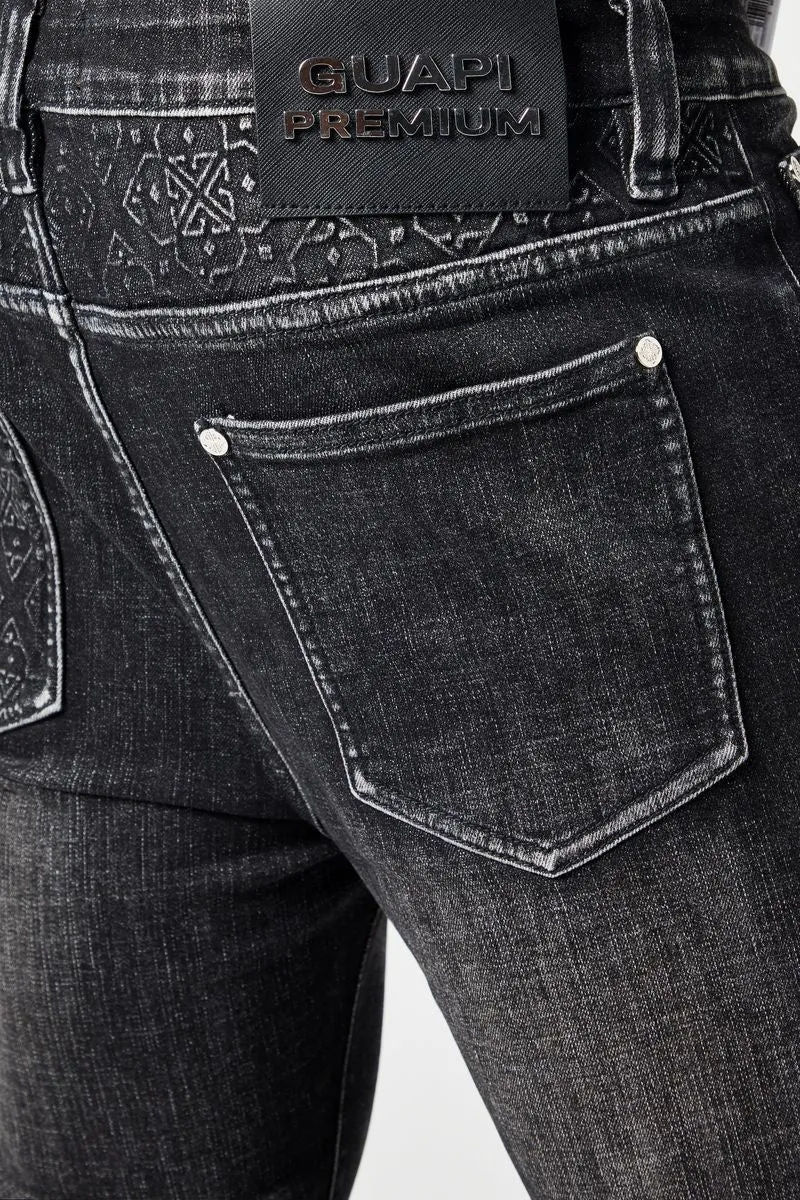 GUAPI Iron Grey Basics Stacked Denim V2