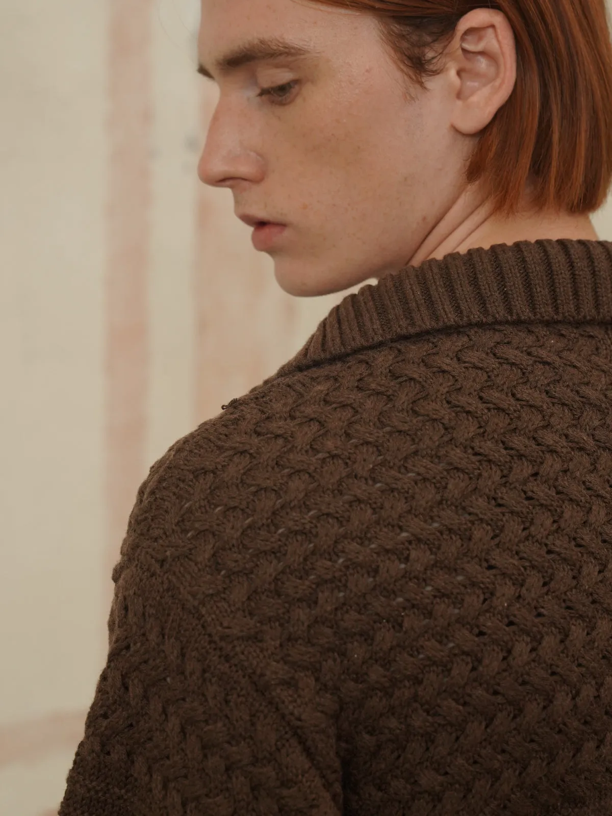 Half Zip Knit Sweater