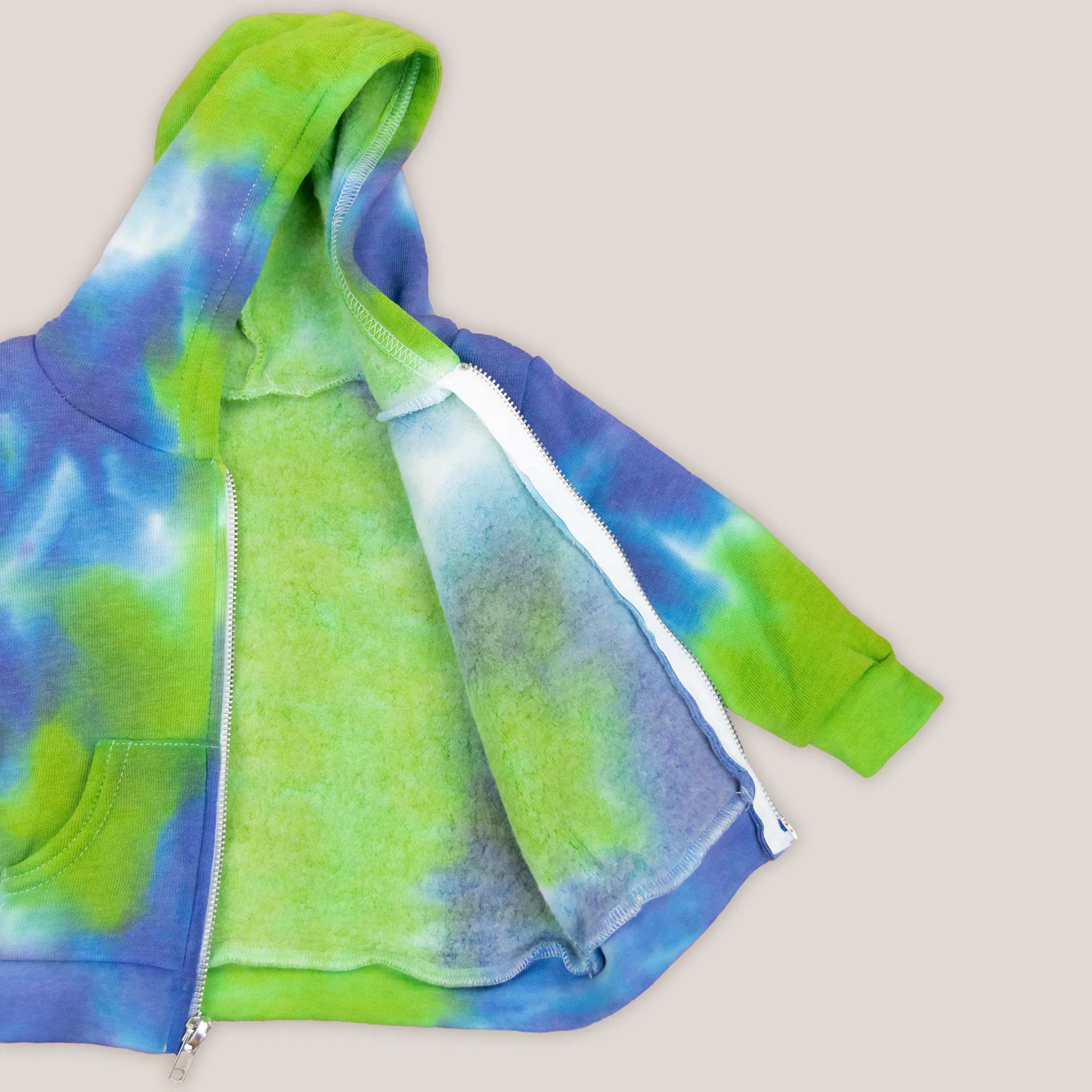 Hana Waterfall Tie Dye Baby Jacket