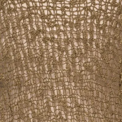 Handwoven Riva Knit Fringe Poncho