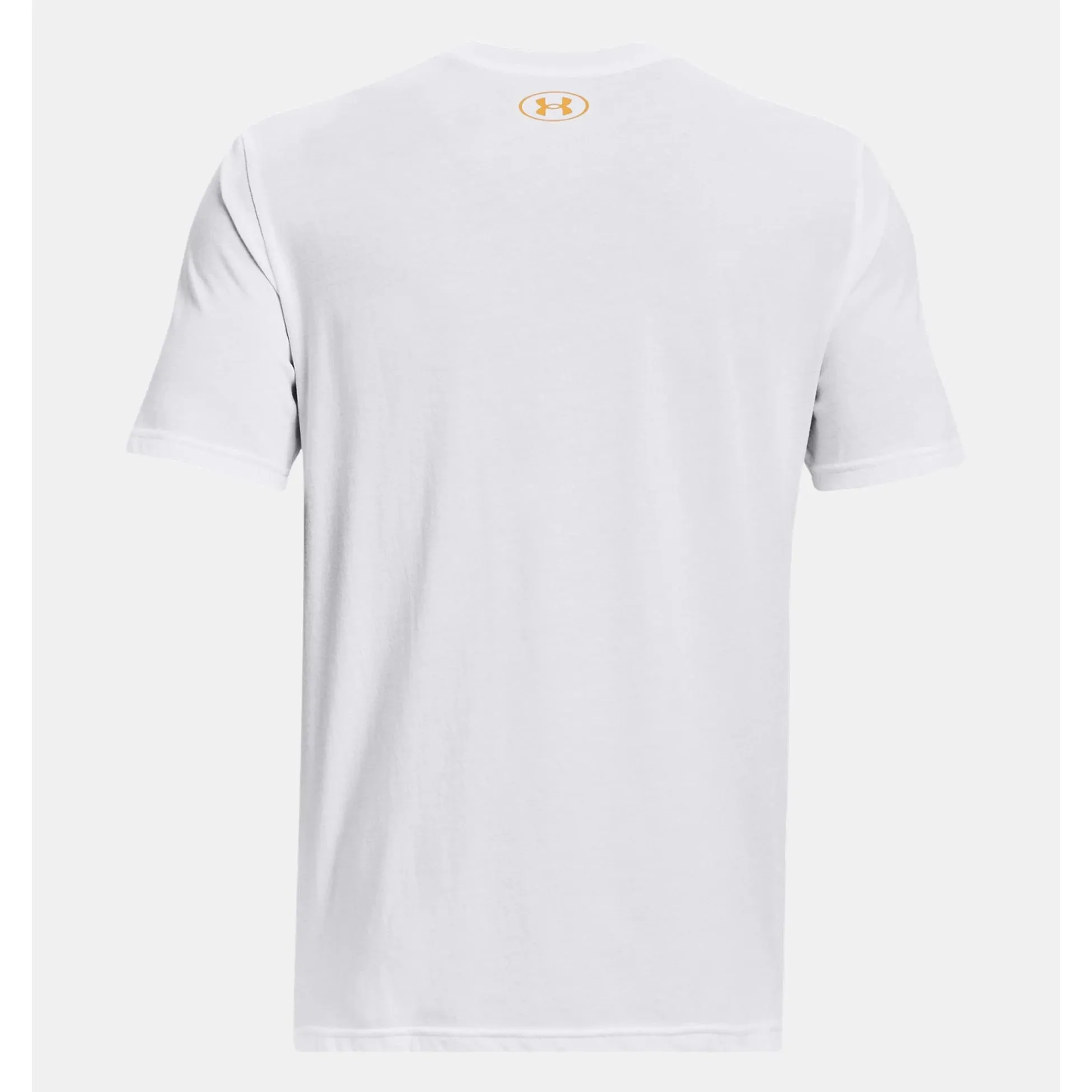 Haut à manches courtes UA ABC Camo Boxed Logo pour homme
