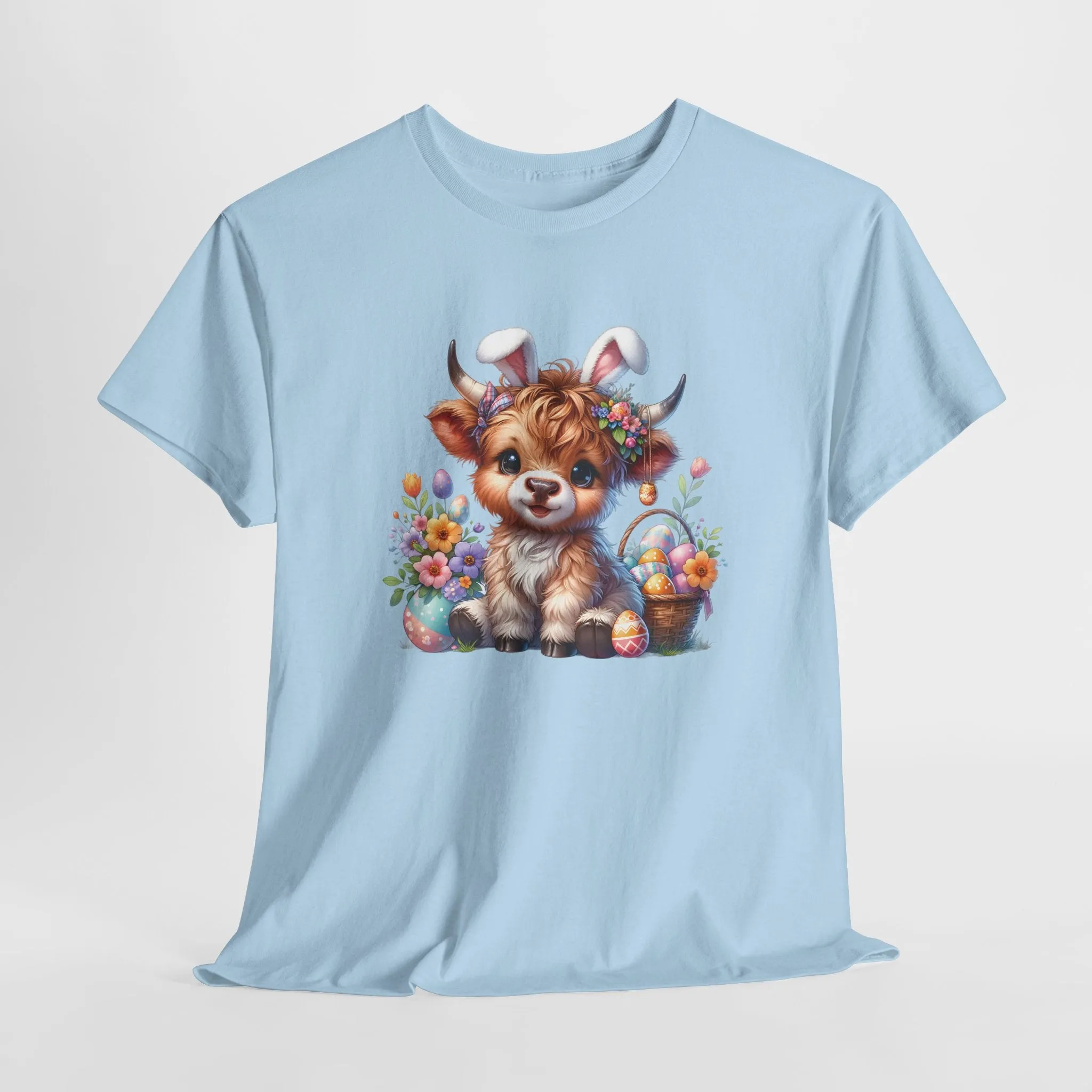 Highland Cow Easter T-Shirt