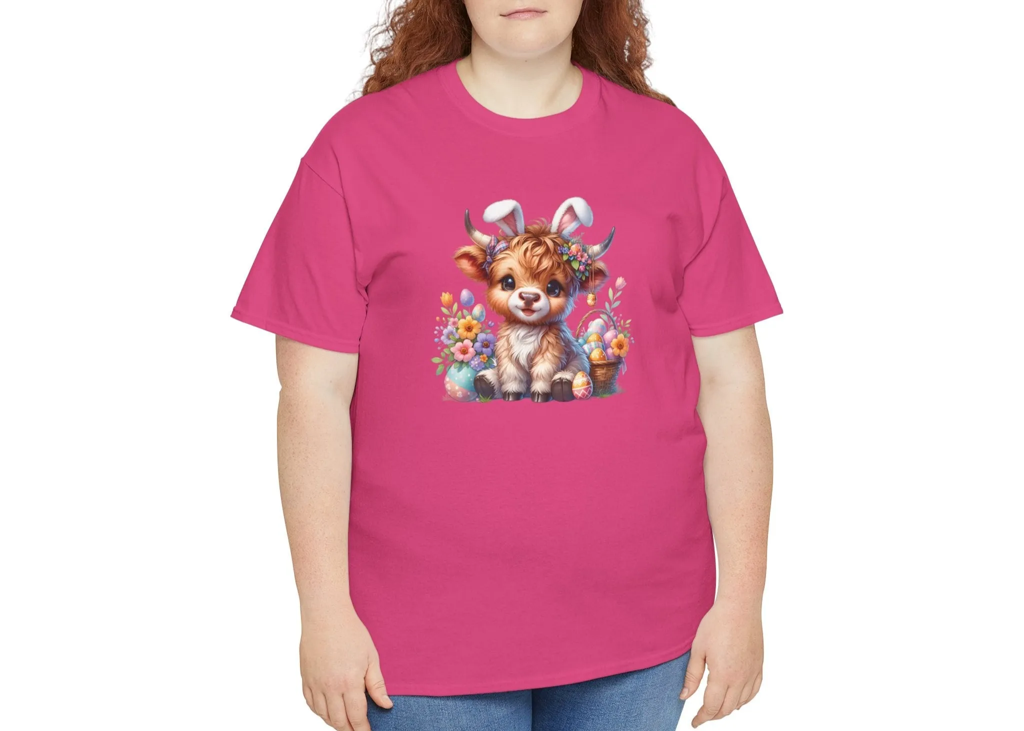 Highland Cow Easter T-Shirt