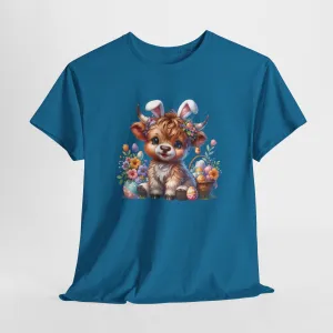 Highland Cow Easter T-Shirt