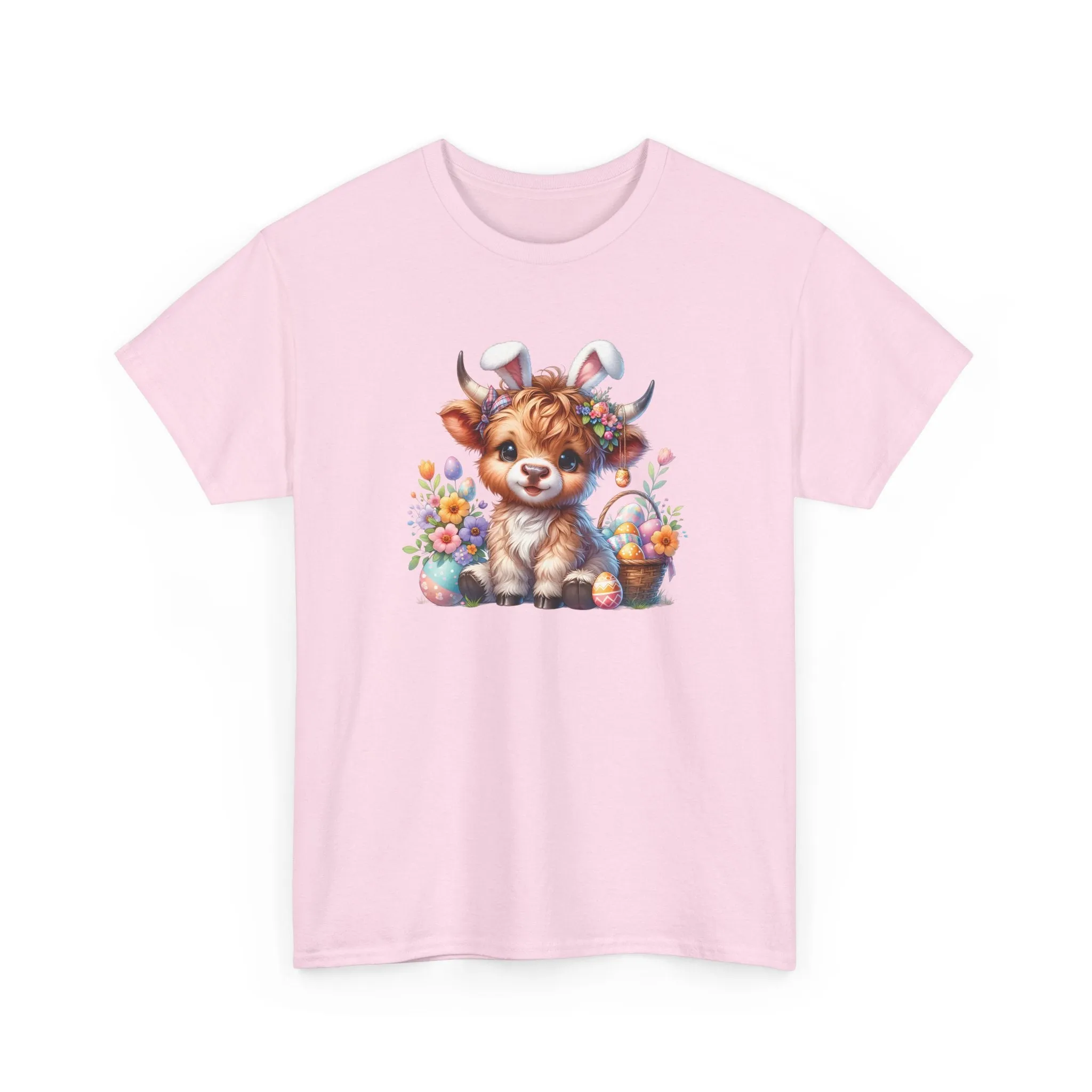 Highland Cow Easter T-Shirt