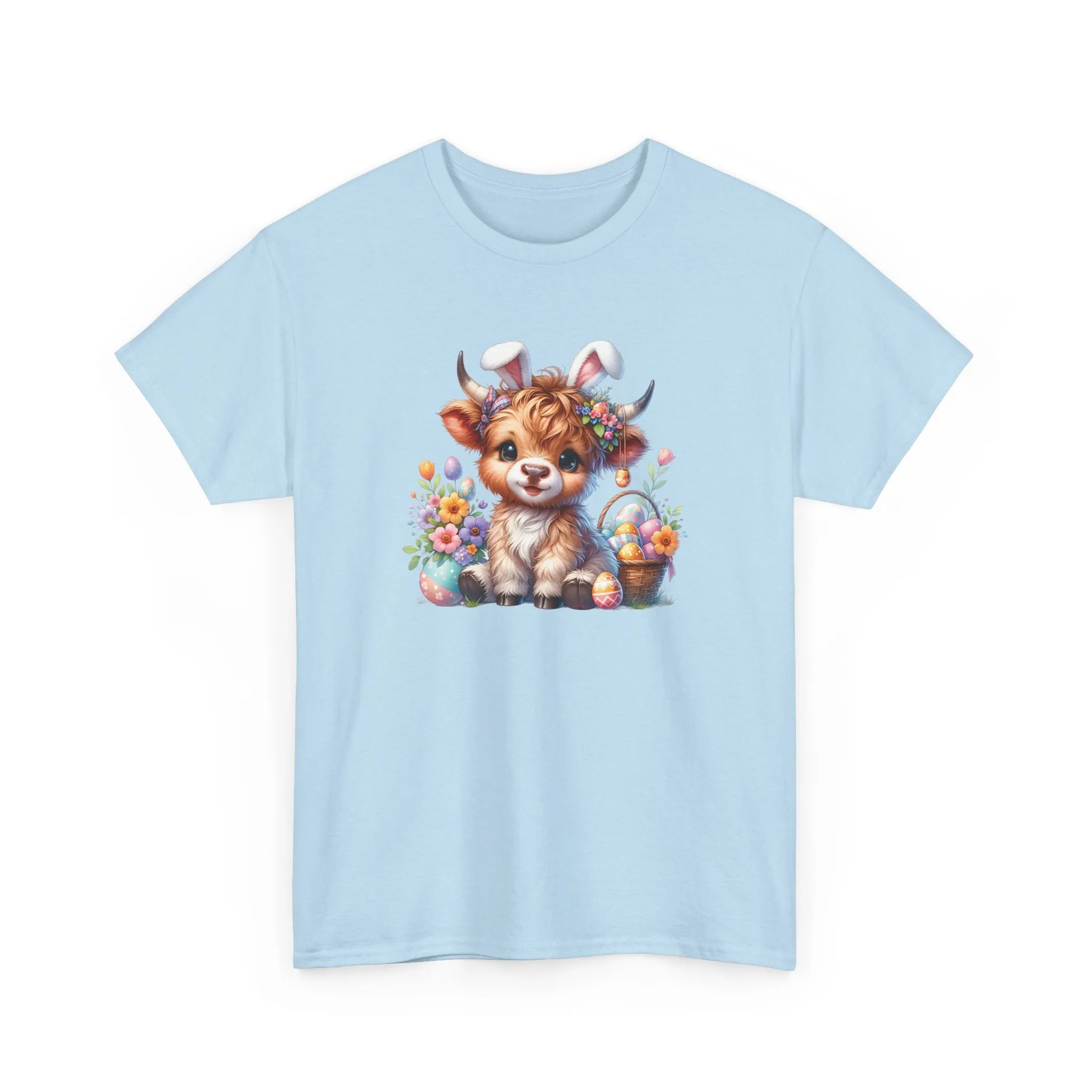Highland Cow Easter T-Shirt
