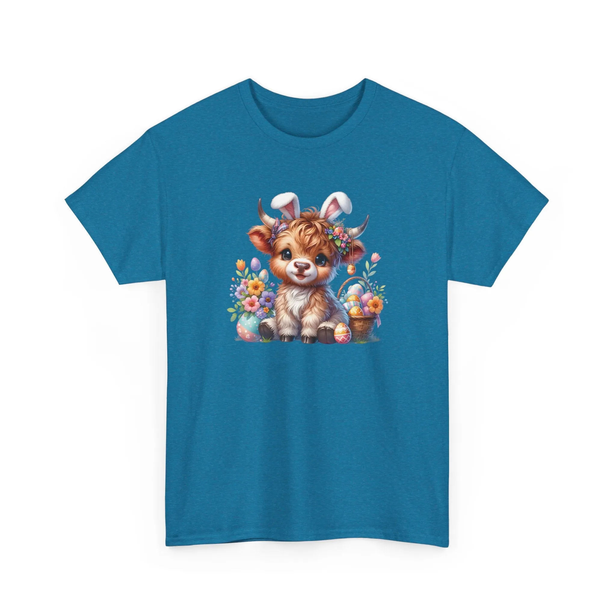 Highland Cow Easter T-Shirt