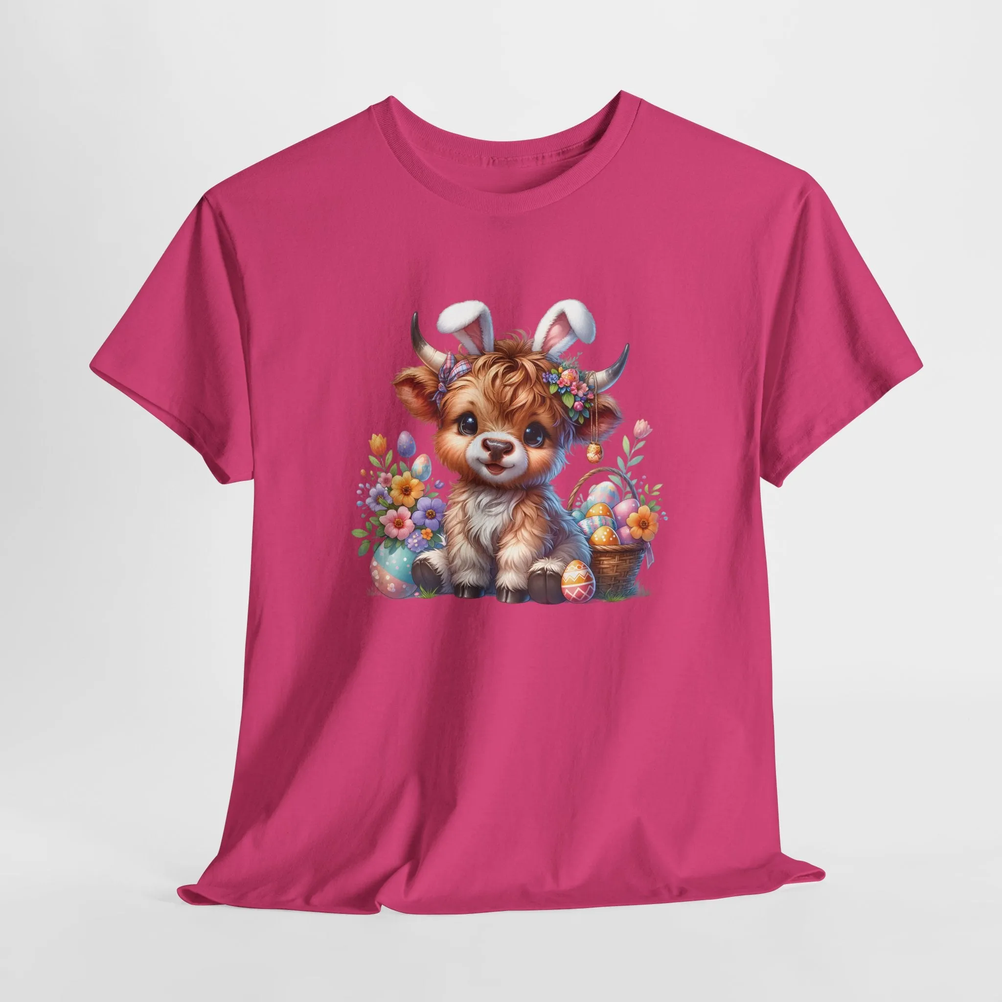 Highland Cow Easter T-Shirt
