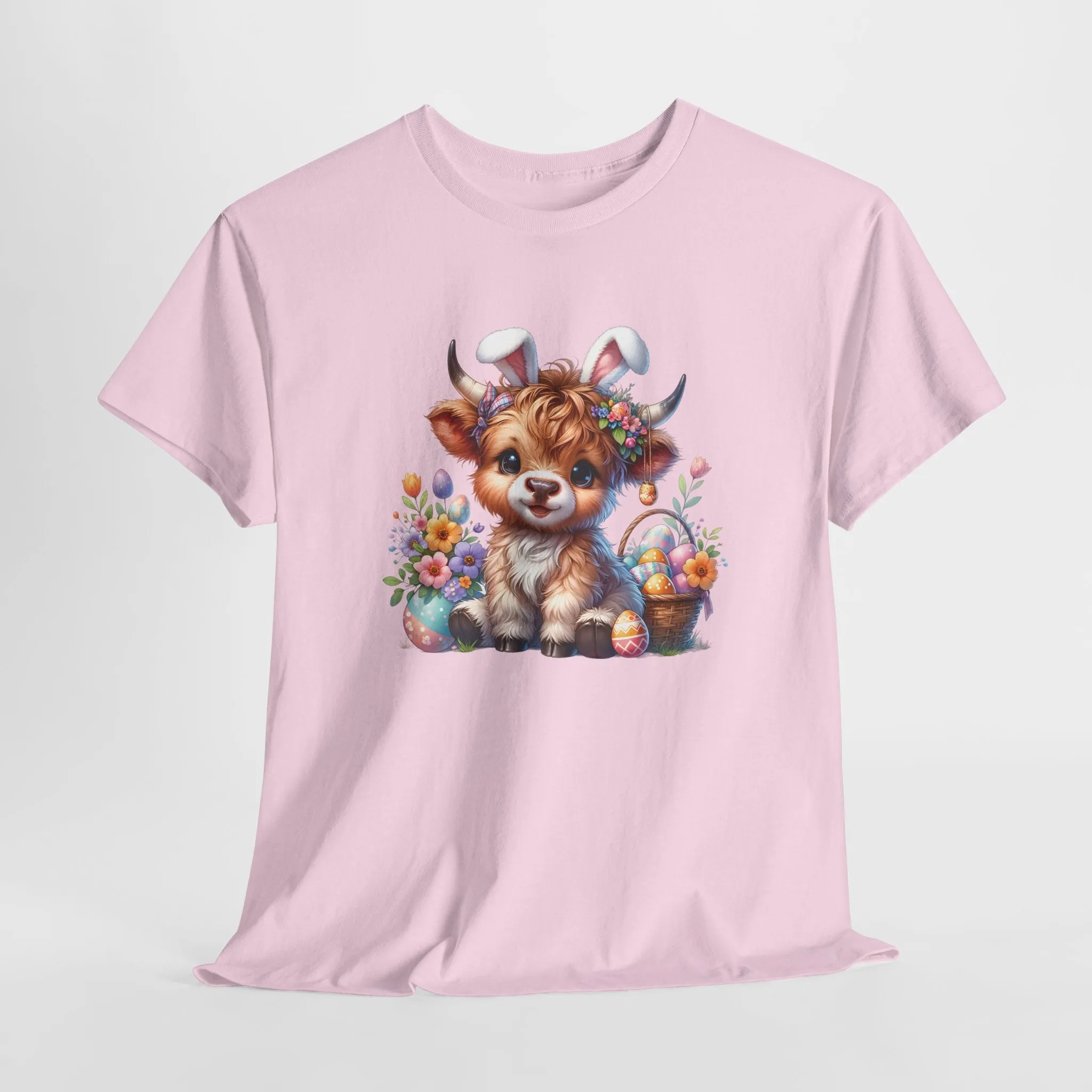 Highland Cow Easter T-Shirt