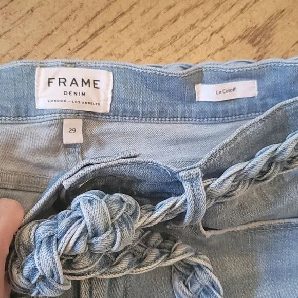 HP🤍Frame jeans shorts size 29 LeCutoff NWOT 💙