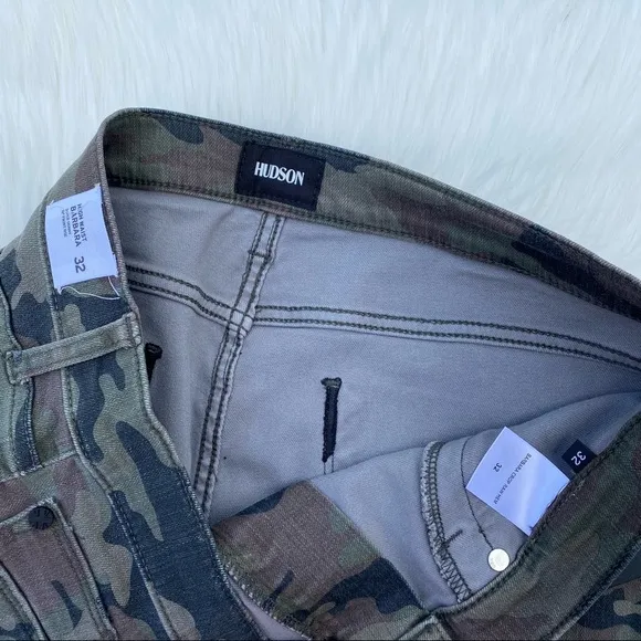 Hudson Camo Skinny Jeans