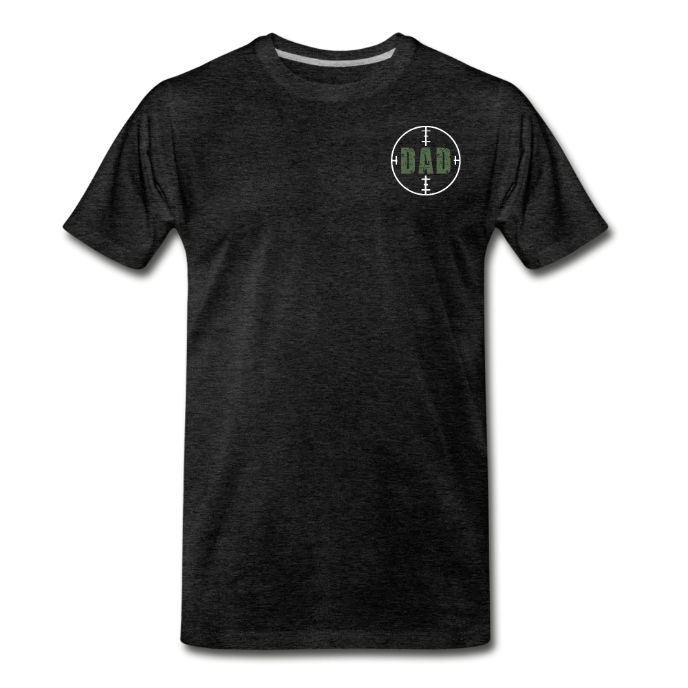 Hunting Flag Best Bucking Dad Ever Men's Premium T-Shirt (CK4118)