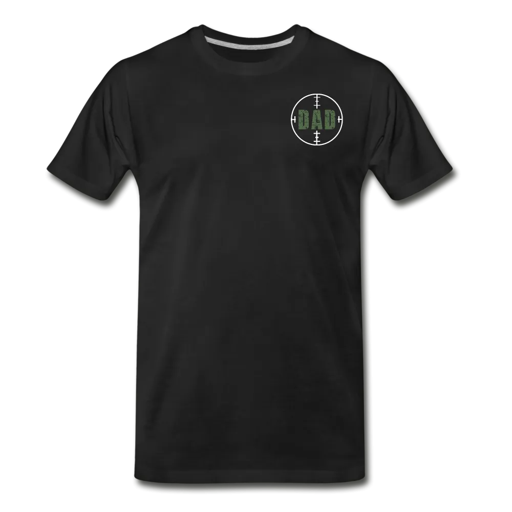 Hunting Flag Best Bucking Dad Ever Men's Premium T-Shirt (CK4118)