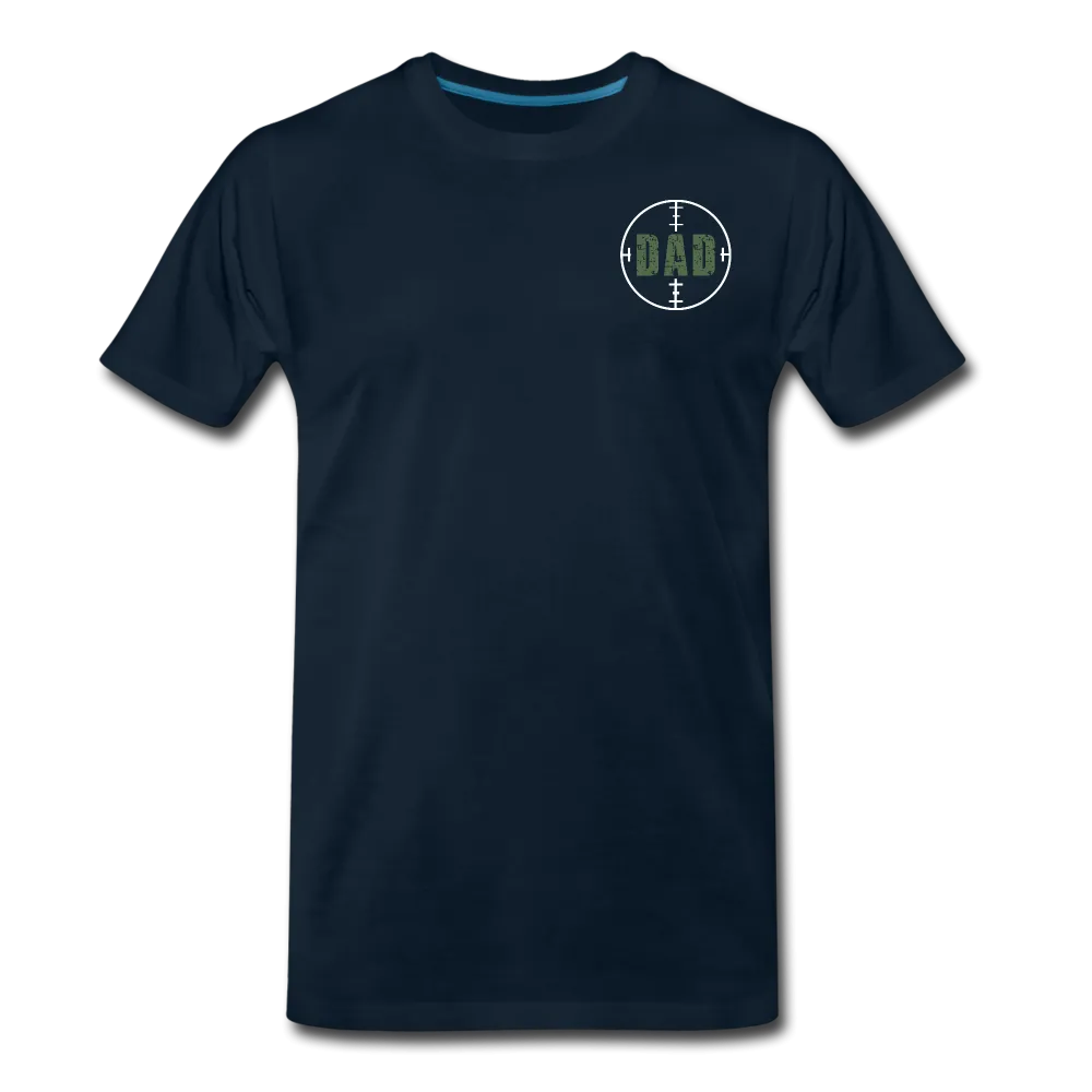Hunting Flag Best Bucking Dad Ever Men's Premium T-Shirt (CK4118)