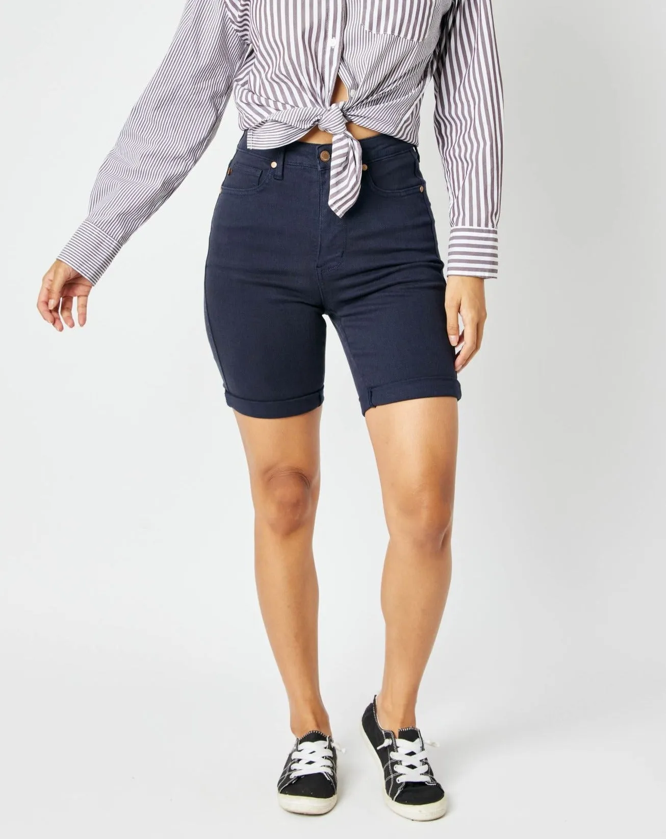 HW TUMMY CONTROL SHORTS BY JUDY BLUE