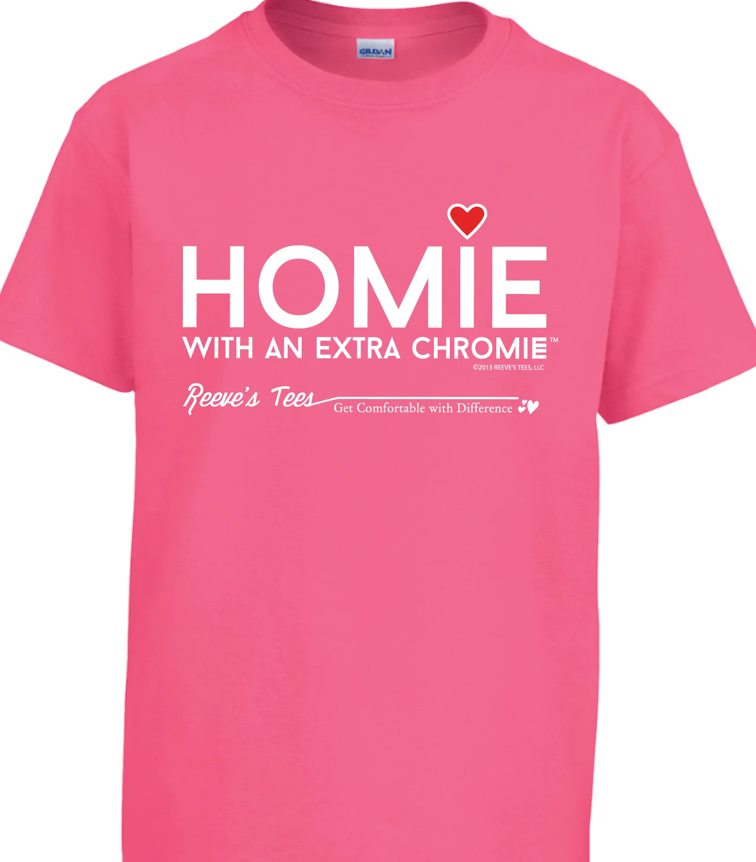 HWEC - Homie with an Extra Chromie (For the Homie) - Youth - Short Sleeve - Colored Tee