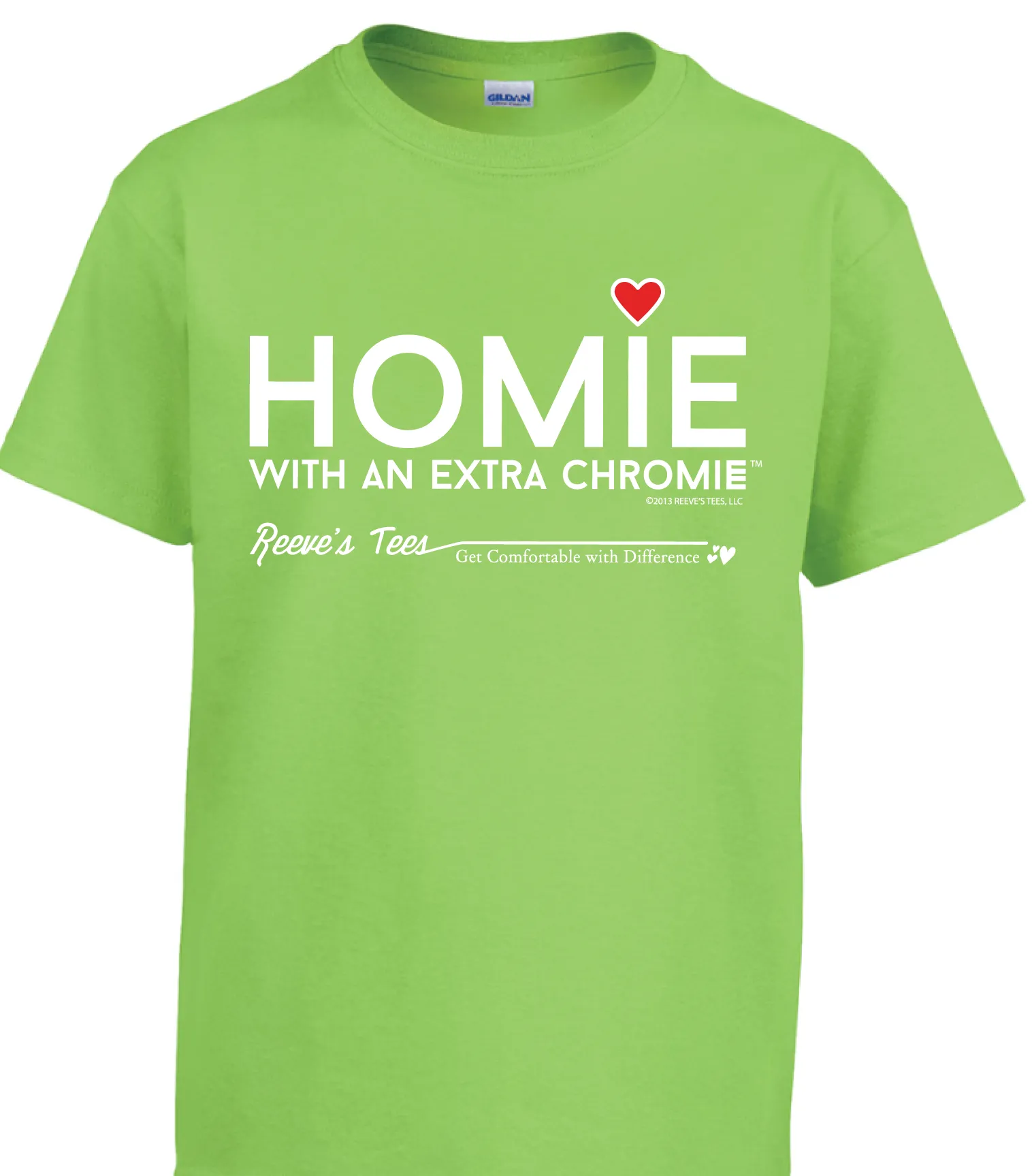 HWEC - Homie with an Extra Chromie (For the Homie) - Youth - Short Sleeve - Colored Tee