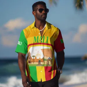 I Love Mali Hawaiian Shirt Famous Tourist Destinations TS04