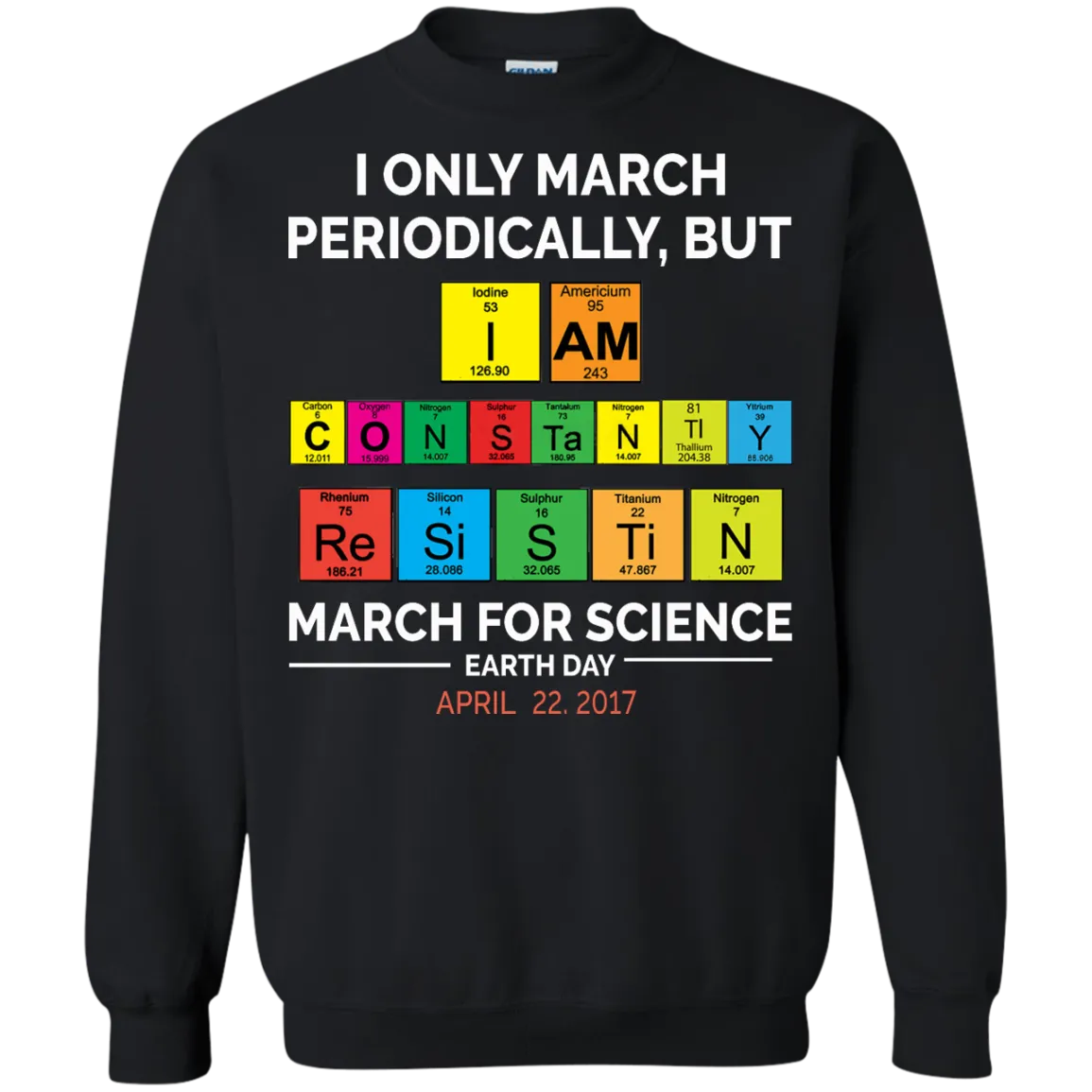 I Only March Periodically But March for Science shirt