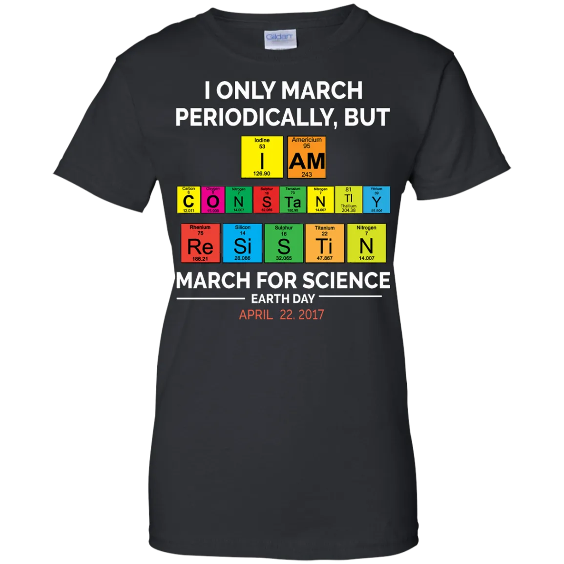 I Only March Periodically But March for Science shirt