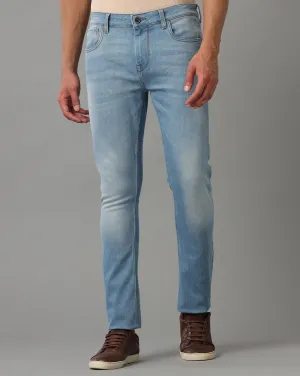 INDIGO TRACK SKINNY FIT JEANS