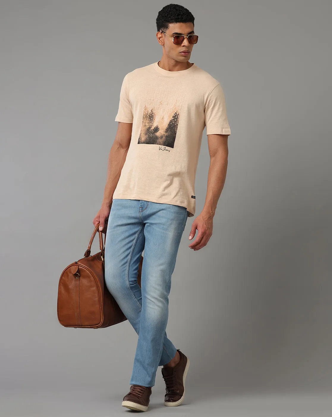 INDIGO TRACK SKINNY FIT JEANS